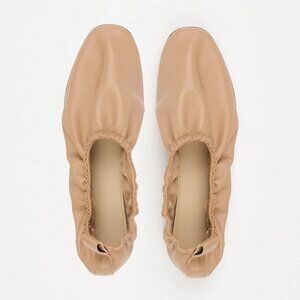 Jamie Haller The Elastic Slipper Flats in Dark Caramel 37 7